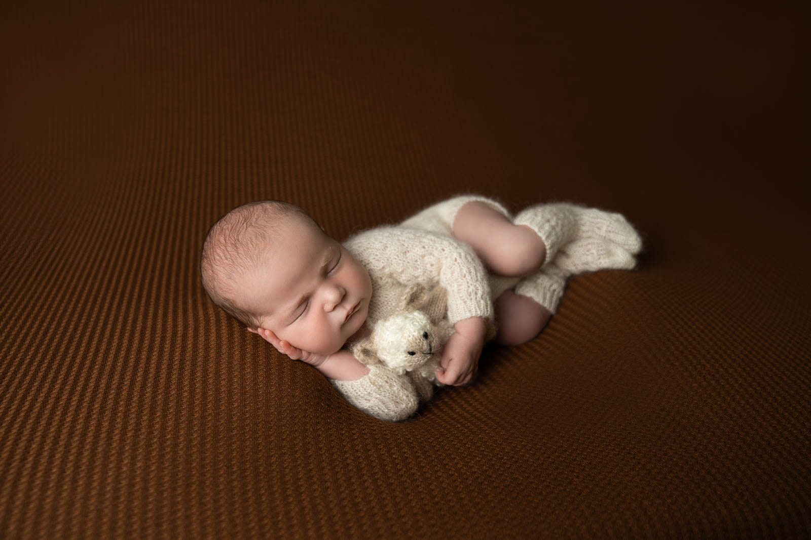 Cardiff Newborn Photographer, baby photo taken in Vale of Glamorgan studio in Dinas Powys