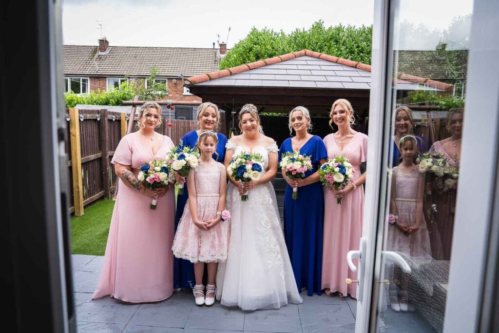 Bridal preparation, Bridal Party at New House Hotel in Thornhill, Cardiff – New House Hotel wedding photography capturing the bridal party